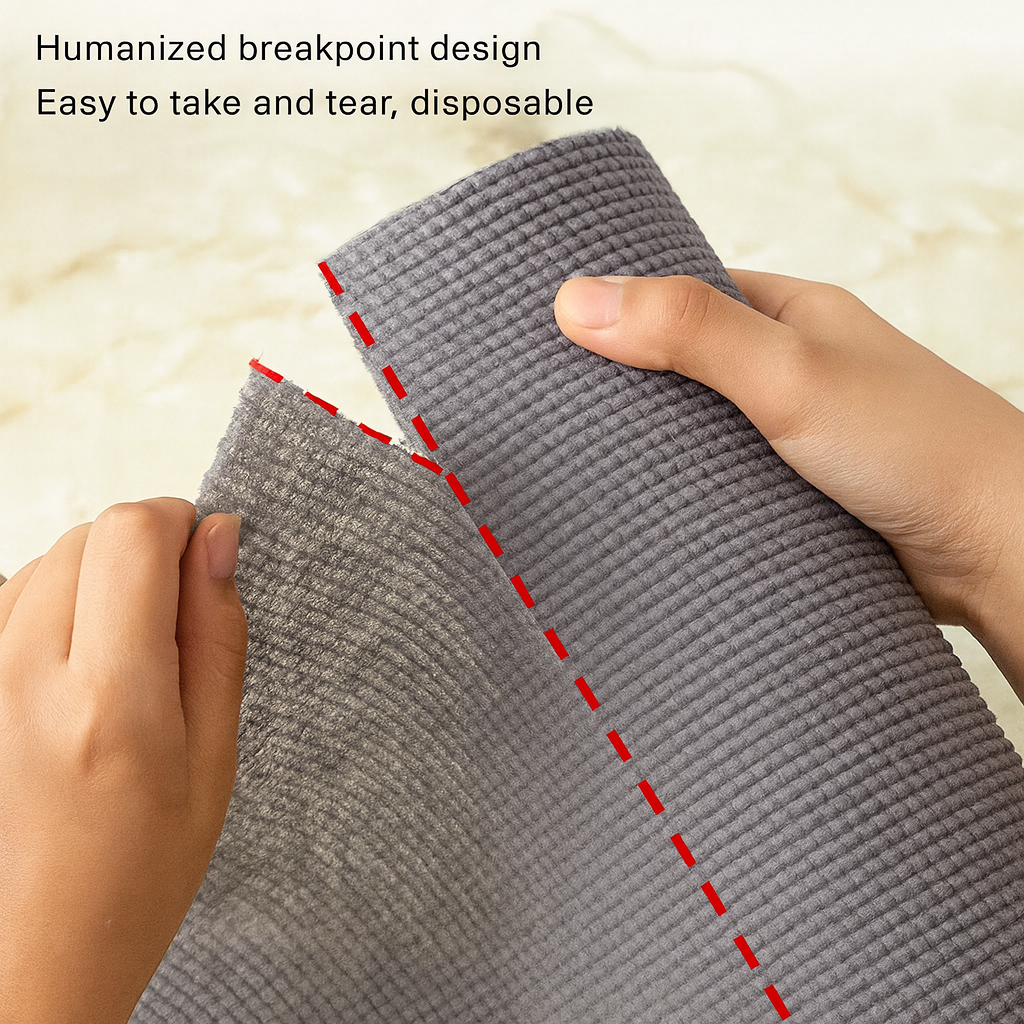 Microfiber Cleaning Cloth roll