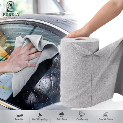 Microfiber Cleaning Cloth roll