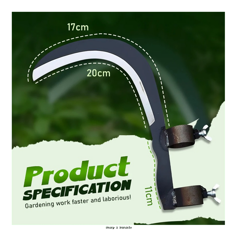 Multifunctional Portable Grass Sickle Cutter Head
