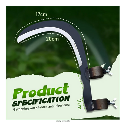Multifunctional Portable Grass Sickle Cutter Head